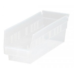 CLEAR-VIEW Economy Shelf Bin 11-5/8" x 4-1/8" x 4"