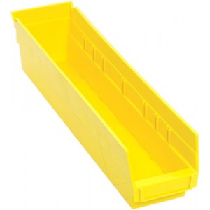 Economy Shelf Bin 17-7/8" x 4-1/8" x 4" Yellow
