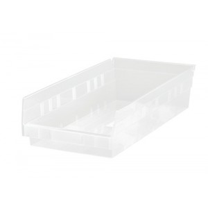 CLEAR-VIEW Economy Shelf Bin 17-7/8" x 6-5/8" x 4"