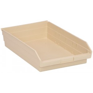 Economy Shelf Bin 17-7/8" x 11-1/8" x 4" Ivory