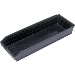 Conductive shelf bin 23-5/8" x 8-3/8" x 4"