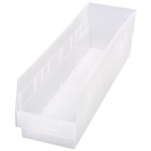 STORE-MORE 6'' Shelf Bin 23-5/8" x 6-5/8" x 6"