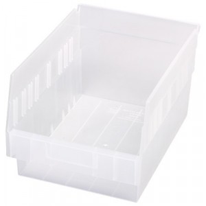 STORE-MORE 6'' Shelf Bin 11-5/8" x 8-3/8" x 6"