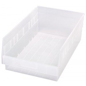 STORE-MORE 6'' Shelf Bin 17-7/8" x 11-1/8" x 6"