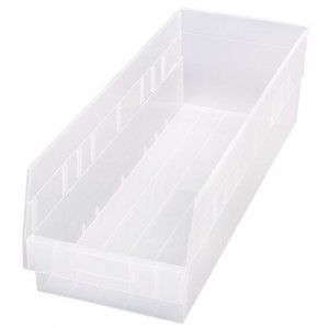 STORE-MORE 6'' Shelf Bin 23-5/8" x 8-3/8" x 6"