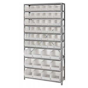 Clear-view giant open hopper storage systems 12" x 36" x 75"