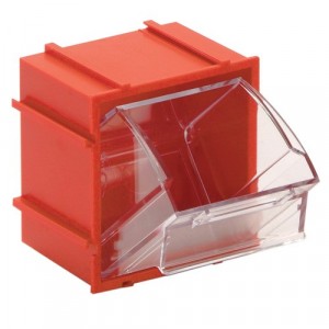 Individual Tip Out Bin 2-3/8" x 2-13/16" x 3" Red