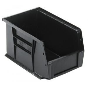 Ultra Ultra Stack and Hang Bin 9-1/4" x 6" x 5" Black