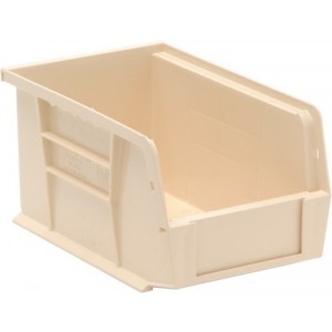 Ultra Ultra Stack and Hang Bin 9-1/4" x 6" x 5" Ivory