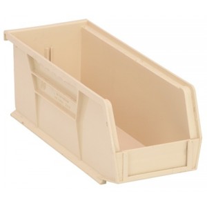 Ultra Stack and Hang Bin 10-7/8" x 4-1/8" x 4" Ivory