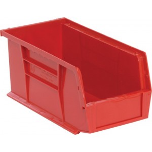 Ultra Stack and Hang Bin 10-7/8" x 5-1/2" x 5" Red