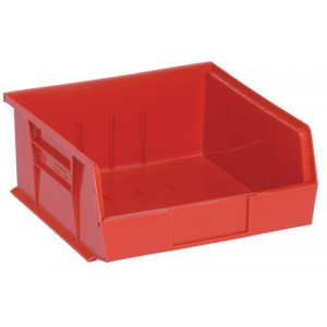 Ultra Stack and Hang Bin 10-7/8" x 11" x 5" Red