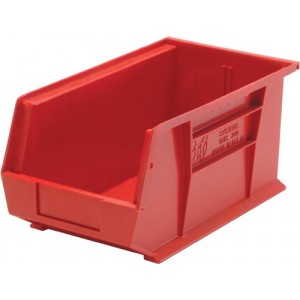 Bin Box Stackable 14.75x8.25x7 Red