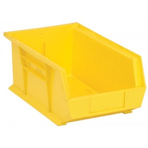 Ultra Stack and Hang Bin 13-5/8" x 8-1/4" x 6" Yellow