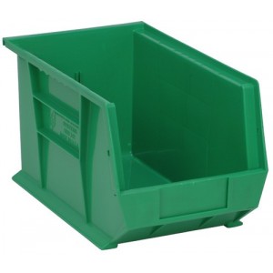 Ultra Stack and Hang Bin 13-5/8" x 8-1/4" x 8" Green