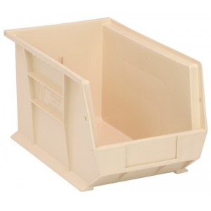 Ultra Stack and Hang Bin 13-5/8" x 8-1/4" x 8" Ivory