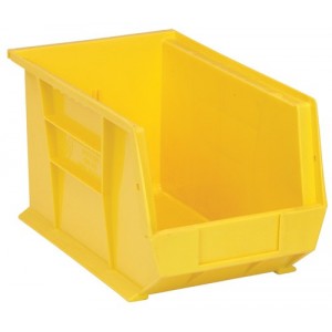 Ultra Stack and Hang Bin 13-5/8" x 8-1/4" x 8" Yellow