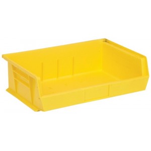 Ultra Stack and Hang Bin 10-7/8" x 16-1/2" x 5" Yellow