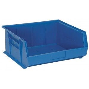 Ultra Stack and Hang Bin 14-3/4" x 16-1/2" x 7" Blue