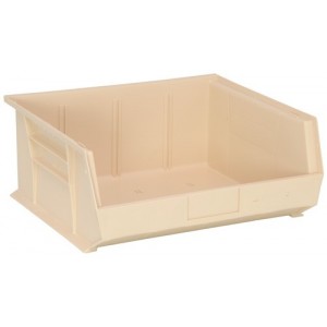 Ultra Stack and Hang Bin 14-3/4" x 16-1/2" x 7" Ivory