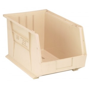 Ultra Stack and Hang Bin 18" x 11" x 10" Ivory