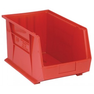 Ultra Stack and Hang Bin 18" x 11" x 10" Red