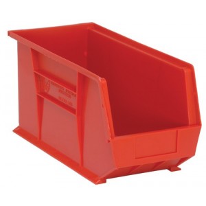 Ultra Stack and Hang Bin 18" x 8-1/4" x 9" Red