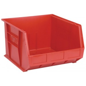 Ultra Stack and Hang Bin 18" x 16-1/2" x 11" Red