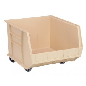 Mobile Ultra Stack and Hang Bin 18" x 16-1/2" x 11" Ivory
