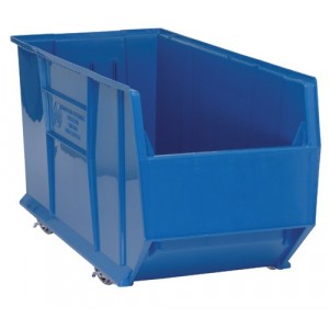 Mobile Hulk Container 35-7/8" x 16-1/2" x 17-1/2" Blue