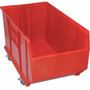 Mobile Hulk Container 35-7/8" x 19-7/8" x 17-1/2" Red