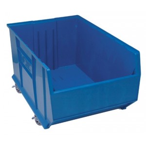 Mobile Hulk Container 35-7/8"" x 23-7/8"" x 17-1/2"" Blue