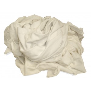 Rag TShirt 100% White 50# Bale 30/Pallet