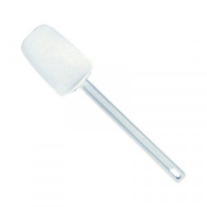 Spoon-Shaped Spatula, 13 1/2 in, White