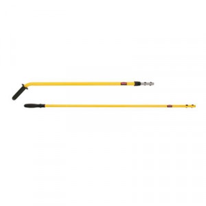 Quick-Connect Steel Mop Handle, 52", Yellow