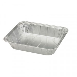 Steam Table Deep Aluminum Container, Half Size, 122 oz
