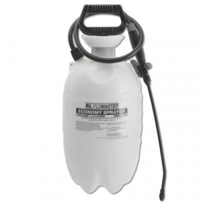 Standard Sprayer, Wand w/Flat Fan Nozzle, Polyethylene, 3 Gallon, White/Black