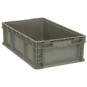 Heavy-Duty Straight Wall Stacking Container 24" x 15" x 7-1/2"