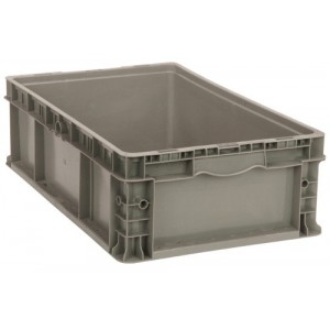 Heavy-Duty Straight Wall Stacking Container 24" x 15" x 9-1/2"