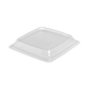 Expressions HF Container Lids, Clear, 8.98w x 8.98d x 1.18h