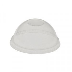 Dome-Top Lid, For 28-32oz Cold Cups, Clear, Plastic
