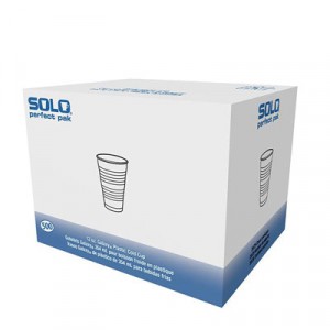 Galaxy Translucent Cups, 12oz, Clear, 25/Sleeve