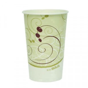 Paper Cold Cups, 16 oz., Symphony Design, 50/Bag