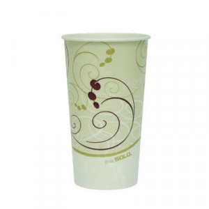 Paper Cold Cups, 21 oz., Symphony Design, 50/Bag