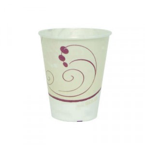 Trophy Insulated Thin-Wall Foam Cups, 10 oz., Hot/Cold, Symphony Design