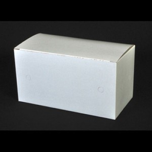Sausage and Meat-Patty Boxes, 1-Compartment, 10x5x5 3/8, White