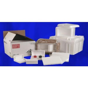 RSC 15x15x12 #3 White Outside carton for Molded EPS 18/BDL