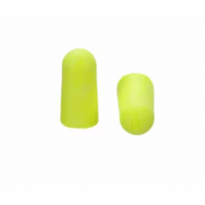 Earplug 3M Push In Un-Corded Yellow Neon 500/Container