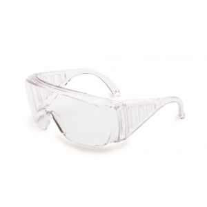 Ultra-Spec 2000 Safety Glasses, Clear, Wraparound, Polycarb., Anti-Fog Coating