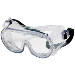 Salus Goggle Indirect vent Clr Lens Elastic Srtap Anti-Sctratch/Anti-Fog